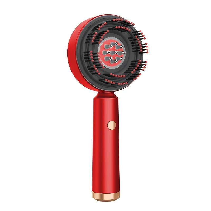 Scalp Massage Brush, Hair Straightening Comb, 3-in-1