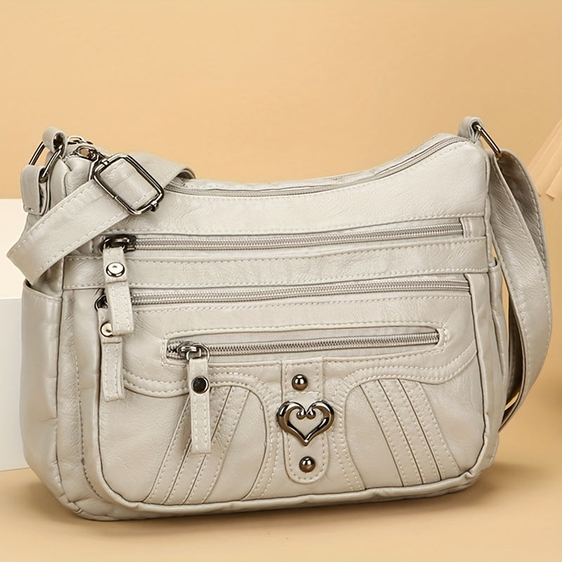 Lightweight, Large Capacity Vintage Style Shoulder Bag for Women