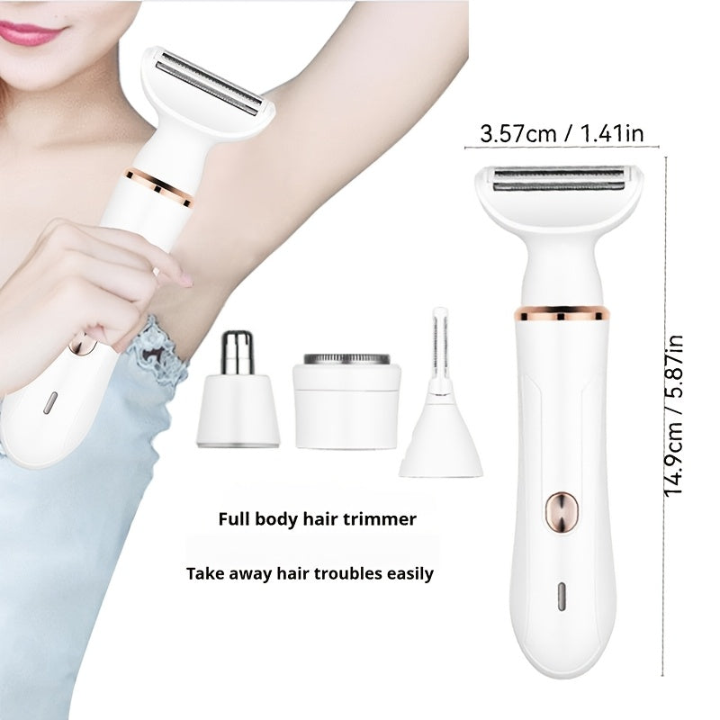 4-in-1 Electric Hair Remover for Women
