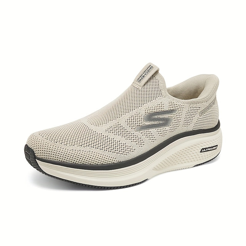 Skechers Men and Women Breathable Mesh Slip-On Sneakers - Lightweight Casual Sneakers with EVA Cushioned Sole