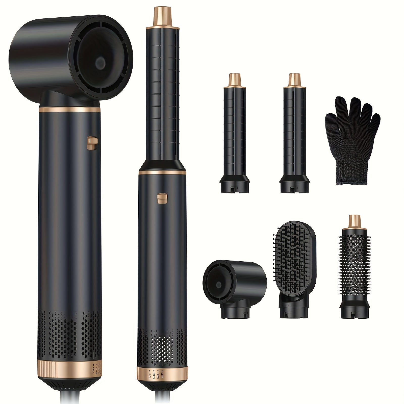 Blow Dryer Brush Set, 5-In-1 Hot Air Styler, Hair Dryer Brush