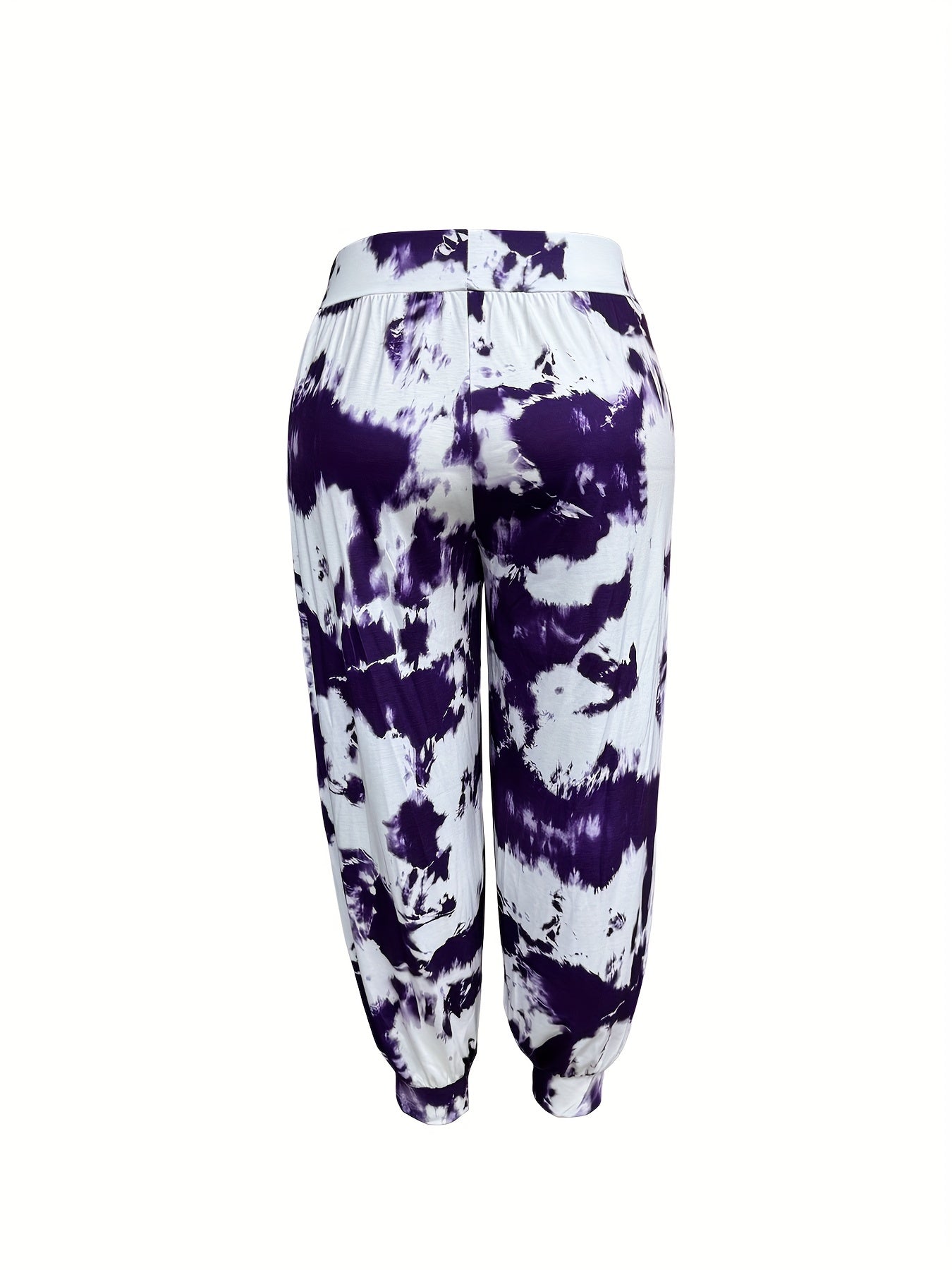 Plus Size Baggy Joggers Elastic Waist Pants