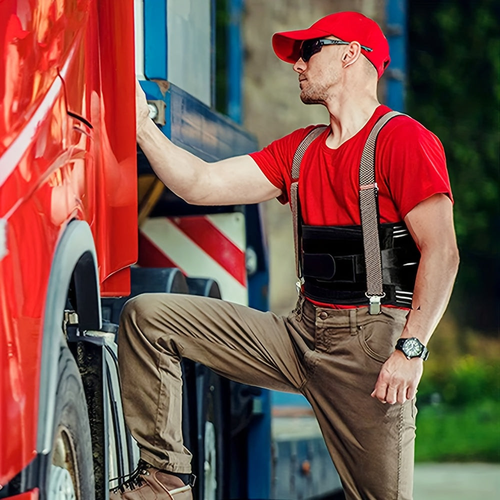 1pc Breathable Back Support for Heavy Lifting