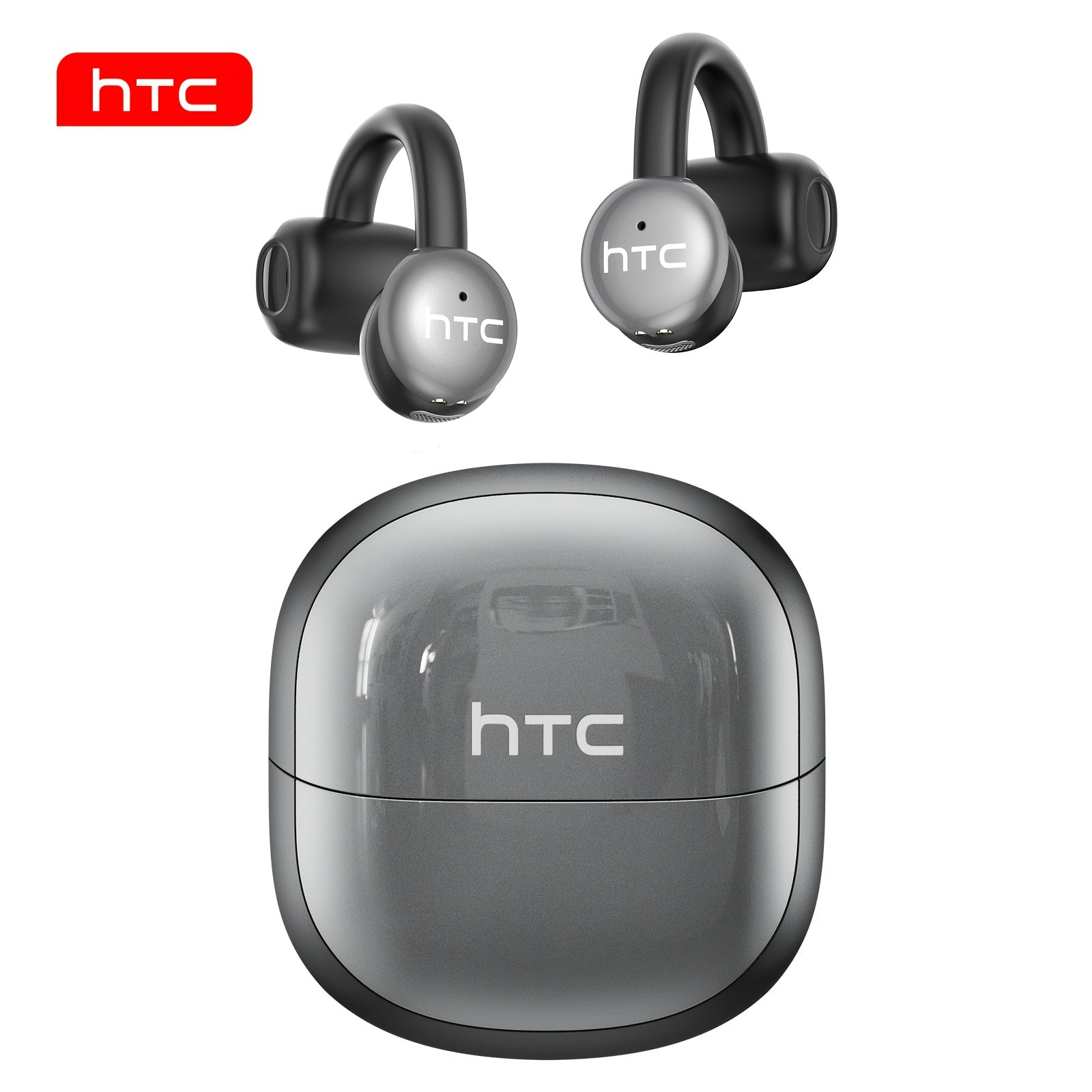 HTC NE15 Wireless Open Translation Ear Clips Provide Real-Time Translation for Face-To-Face Conversations