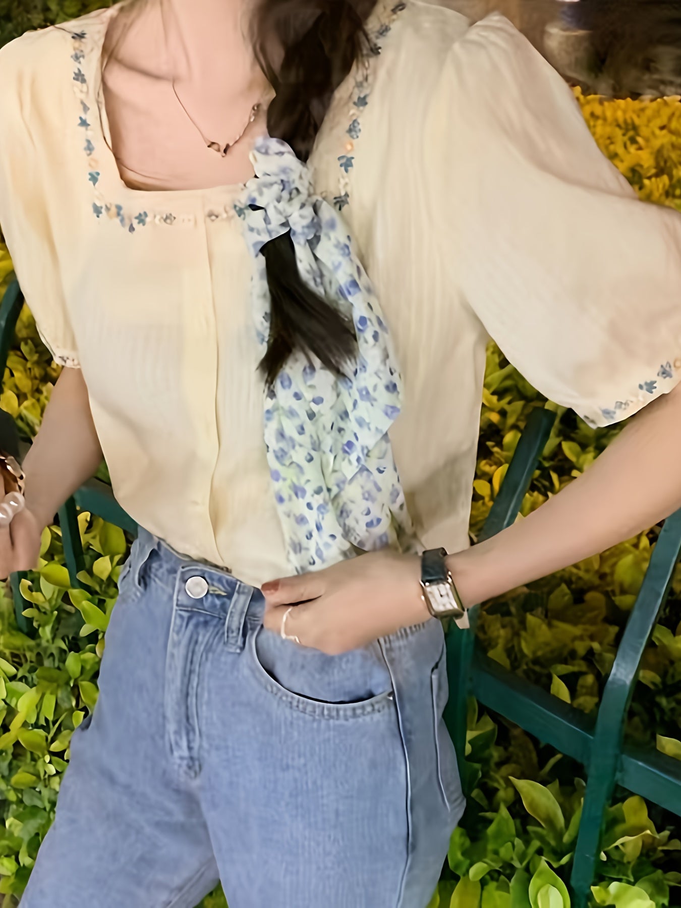 Embroidered Shirt for Women