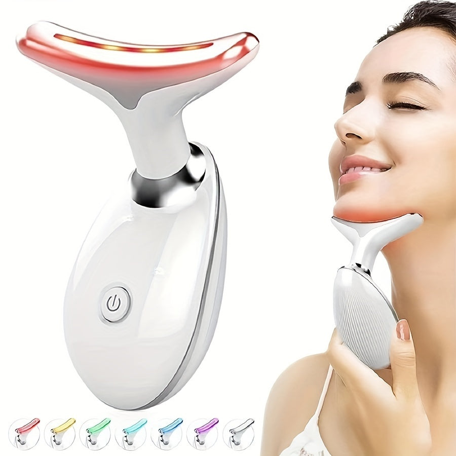 7LED Color Vibration Neck Device
