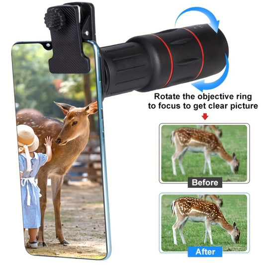 Universal 18X High Definition Telephoto Lens for Smartphones