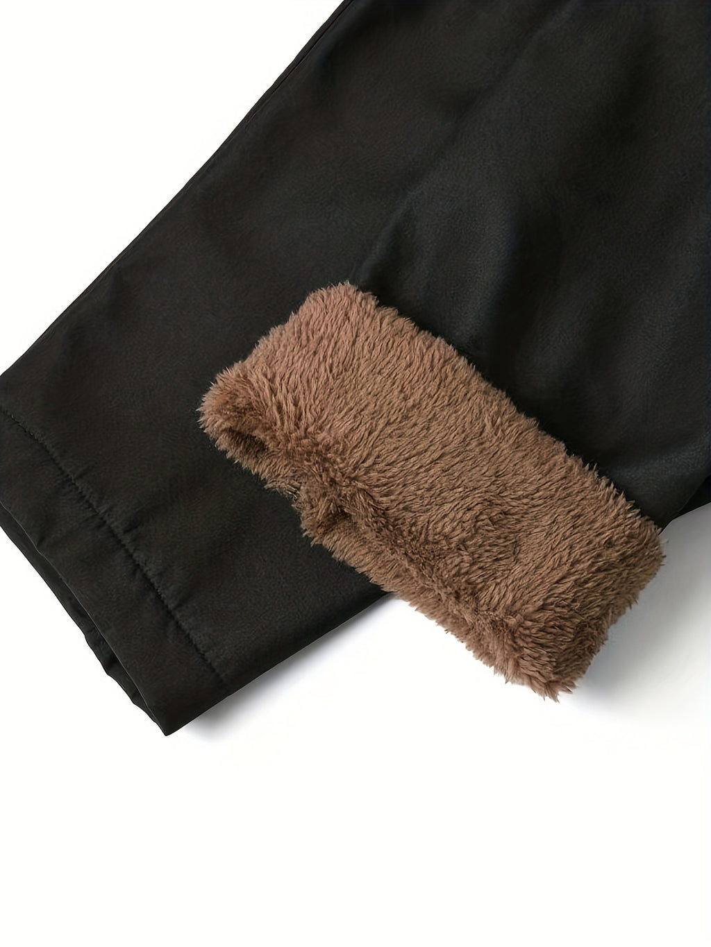 Women's Elegant Plush Fleece-Lined Hooded Long Coat - Winter Warmth Full-Length Outerwear with Full-Zip Closure