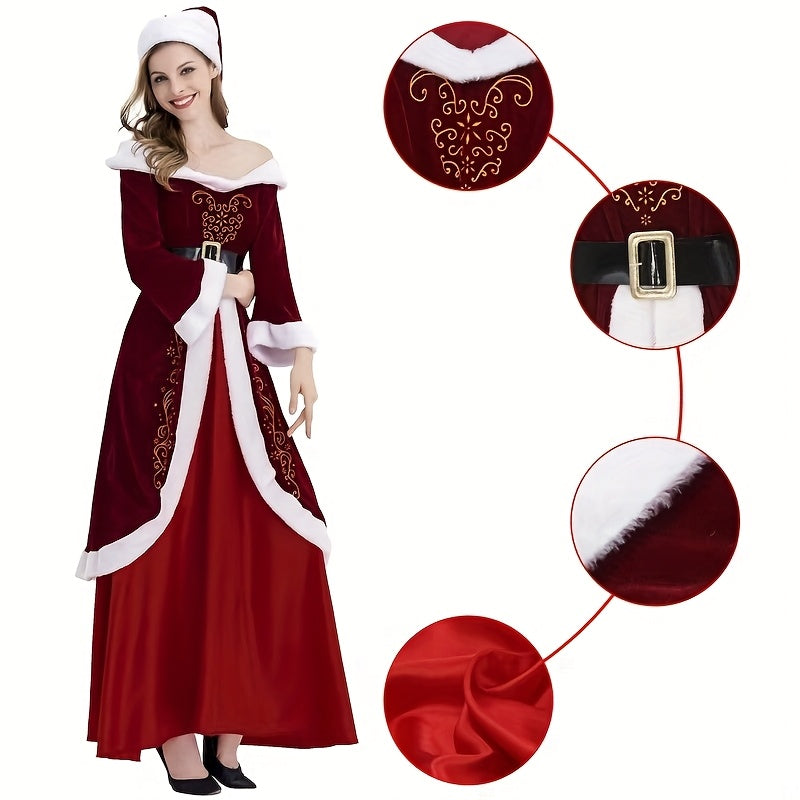 Women's Luxurious Dress Christmas Party New Year