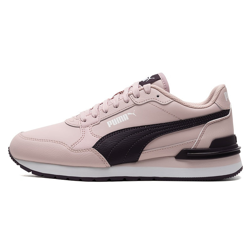 PUMA ST Runner v4 L Retro Casual Sneakers - Low-Top Lace-Up Low-Top Design, Synthetic & Split Synthetic Upper