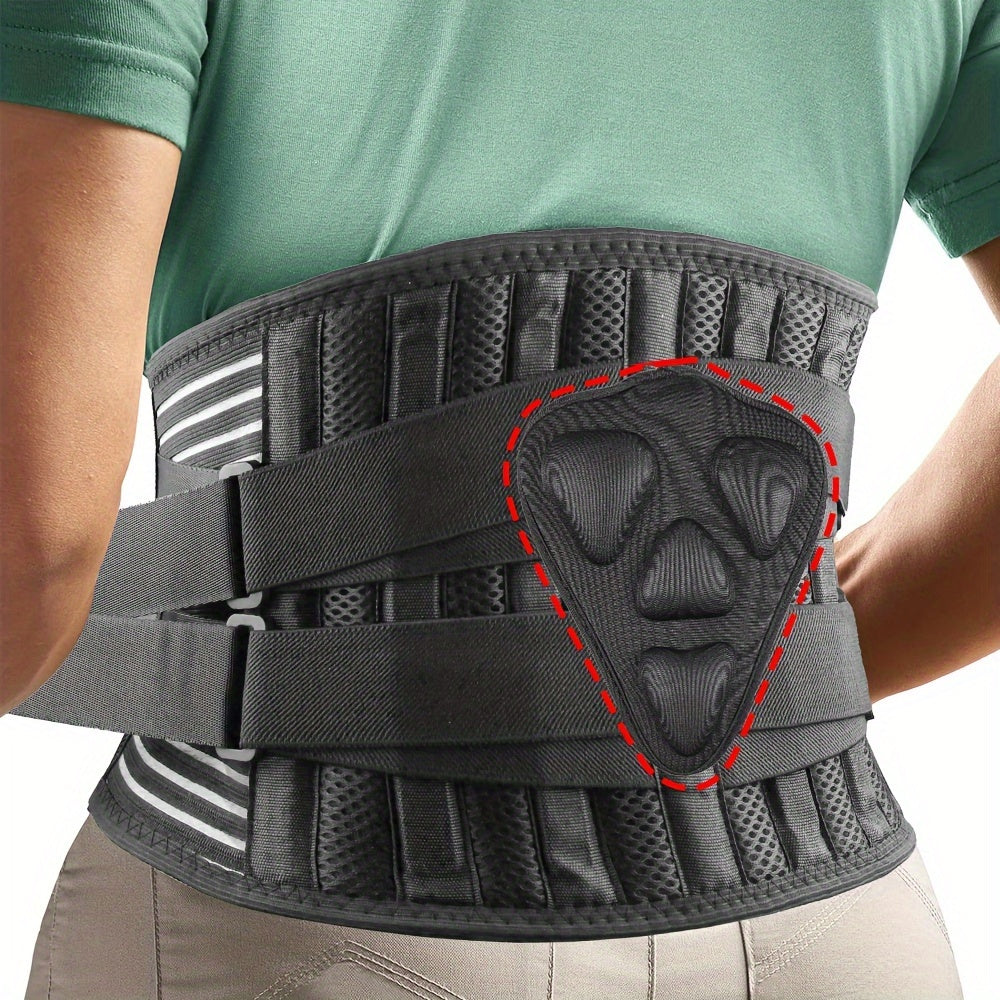 1pc Breathable Back Support for Heavy Lifting