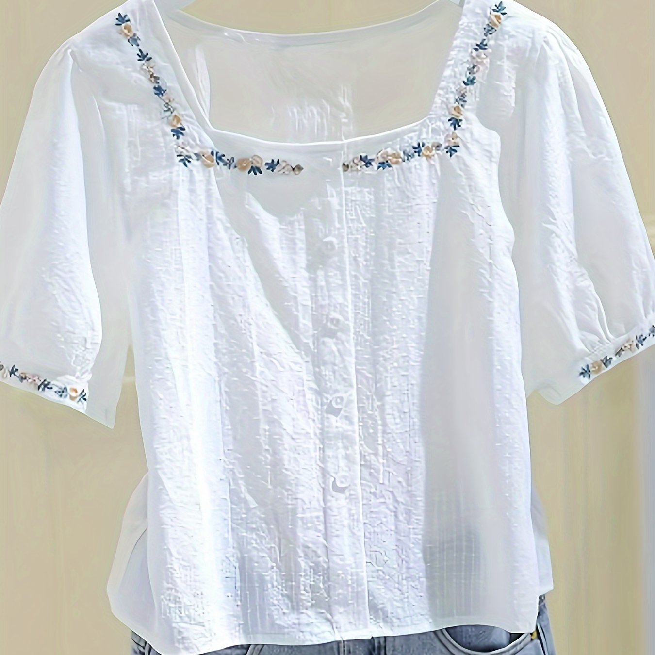 Embroidered Shirt for Women