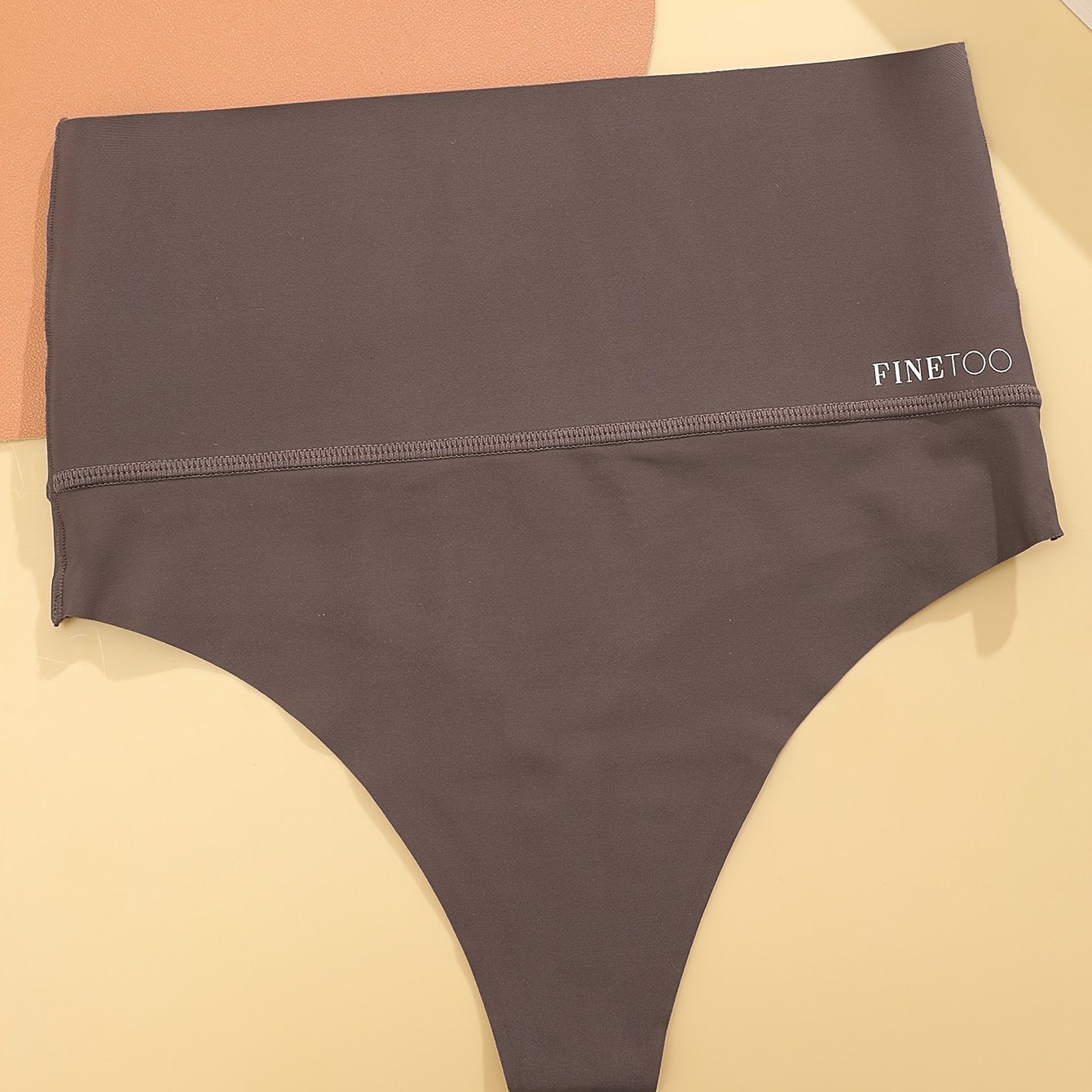 High Waisted Thongs For Women Tummy Control Underwear