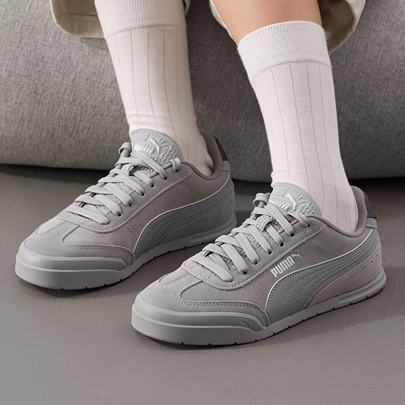 PUMA Men's & Women's Super Turino SD Lightweight Casual Sneakers - Low-Top Genuine & Synthetic Faux Leather