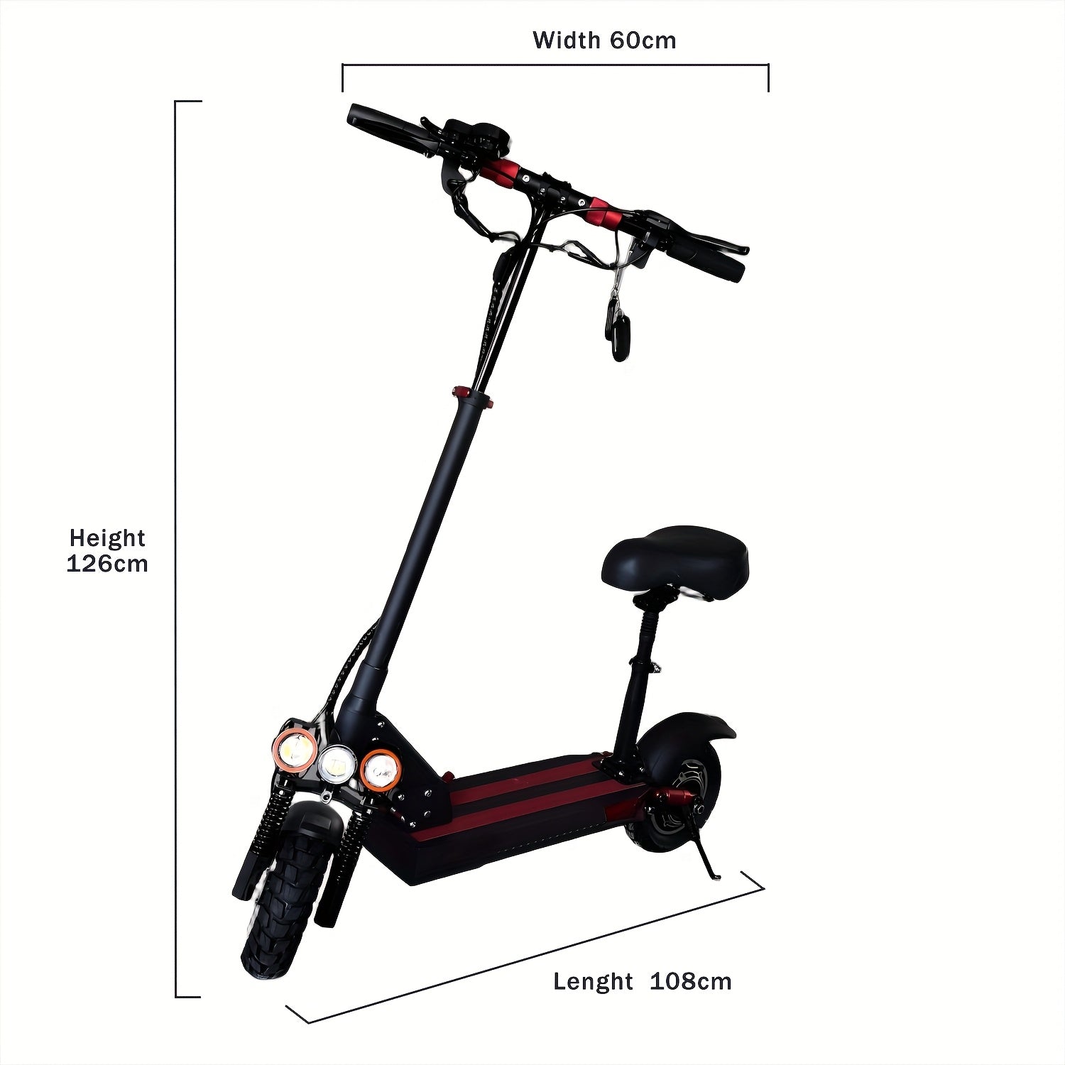 Berlin Premium Electric Scooter with A Range Of 500W-40KM