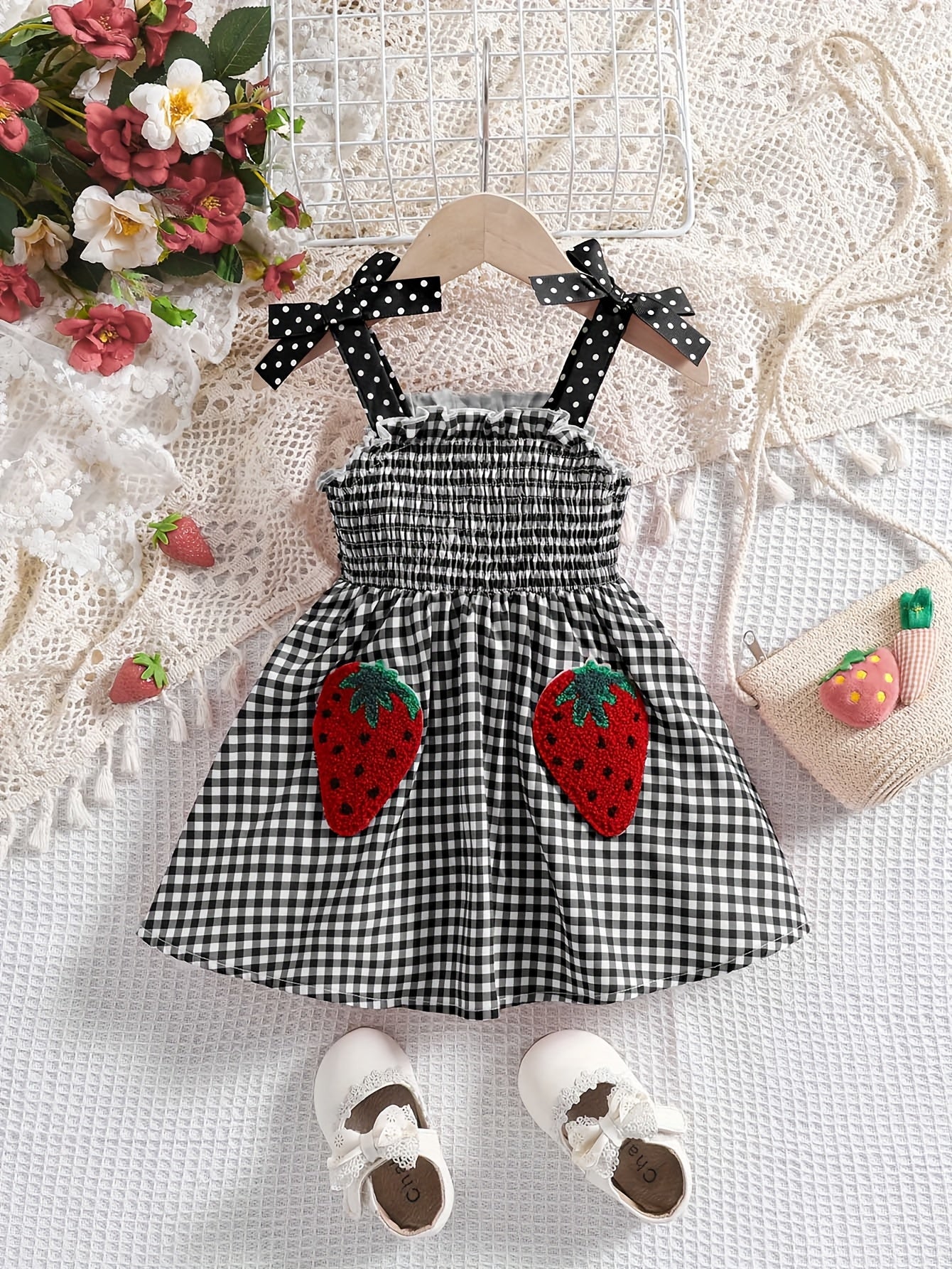 Cute Plaid Summer Dress for Girls 0-3 Years