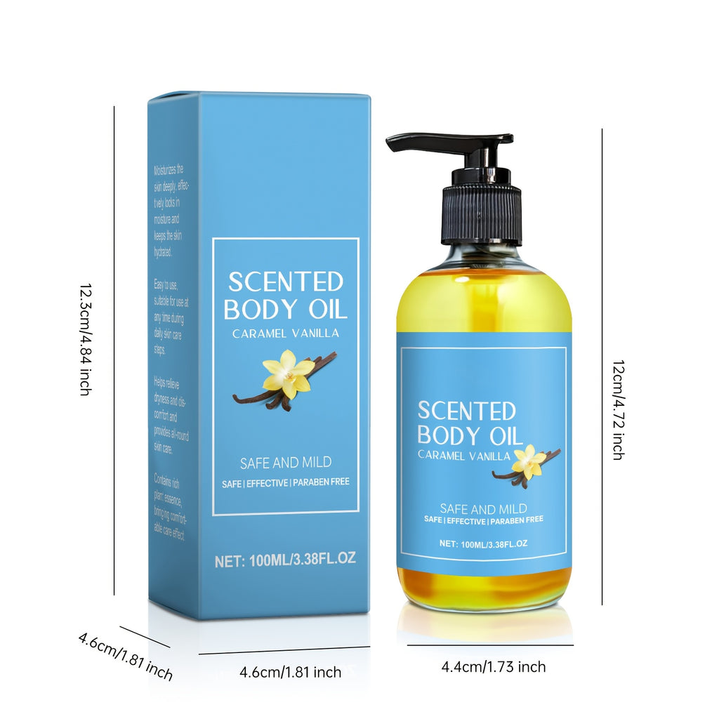 Caramel Vanilla Body Massage Oil