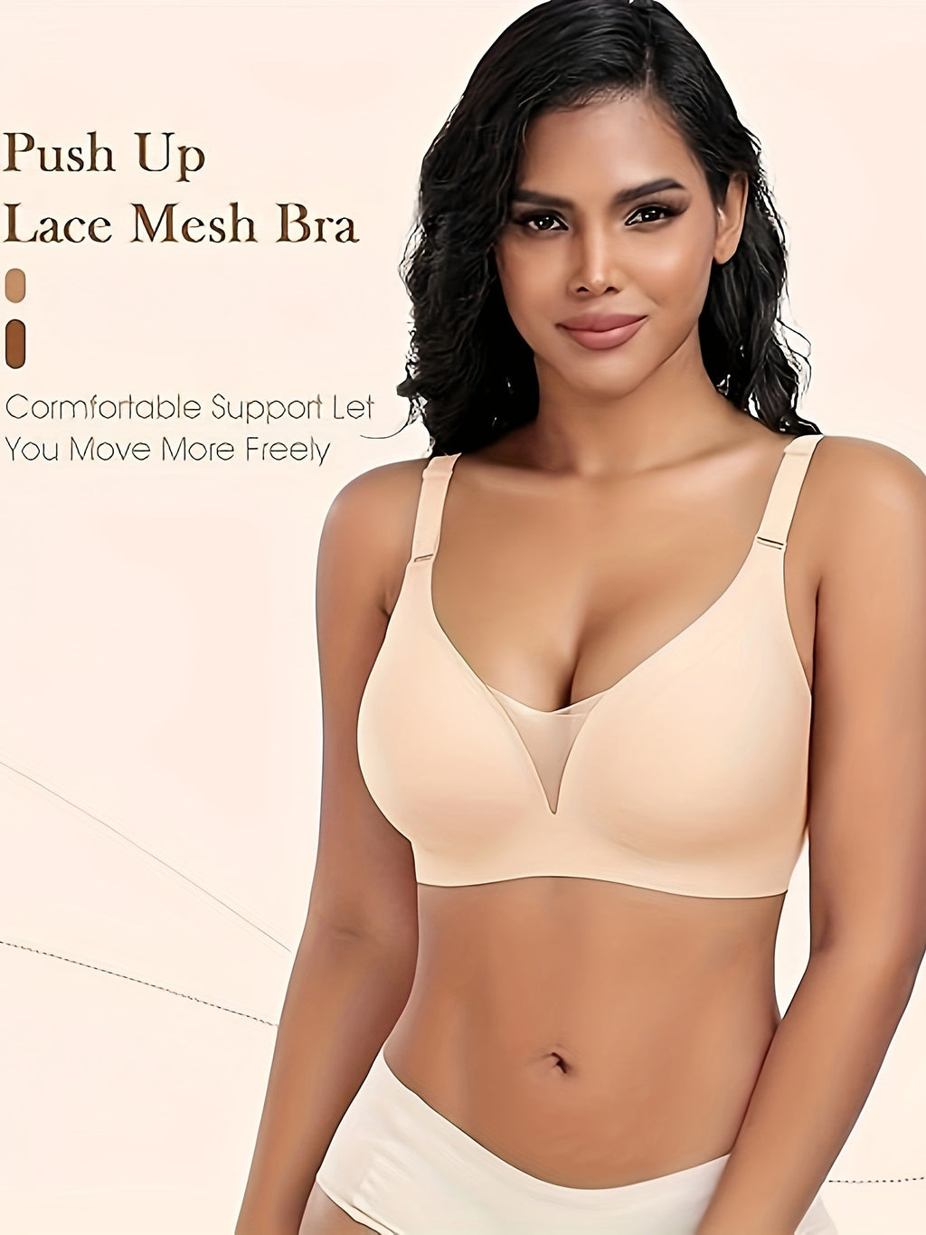 Comfort Wireless Bralette - Medium Support