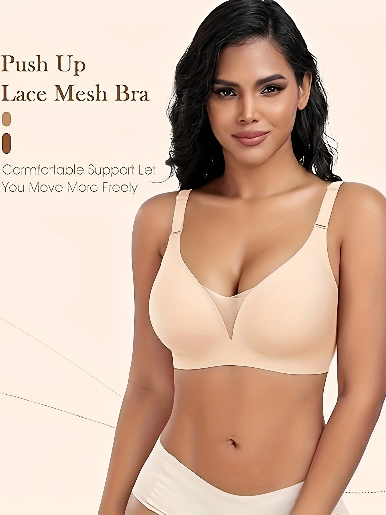 Comfort Wireless Bralette - Medium Support
