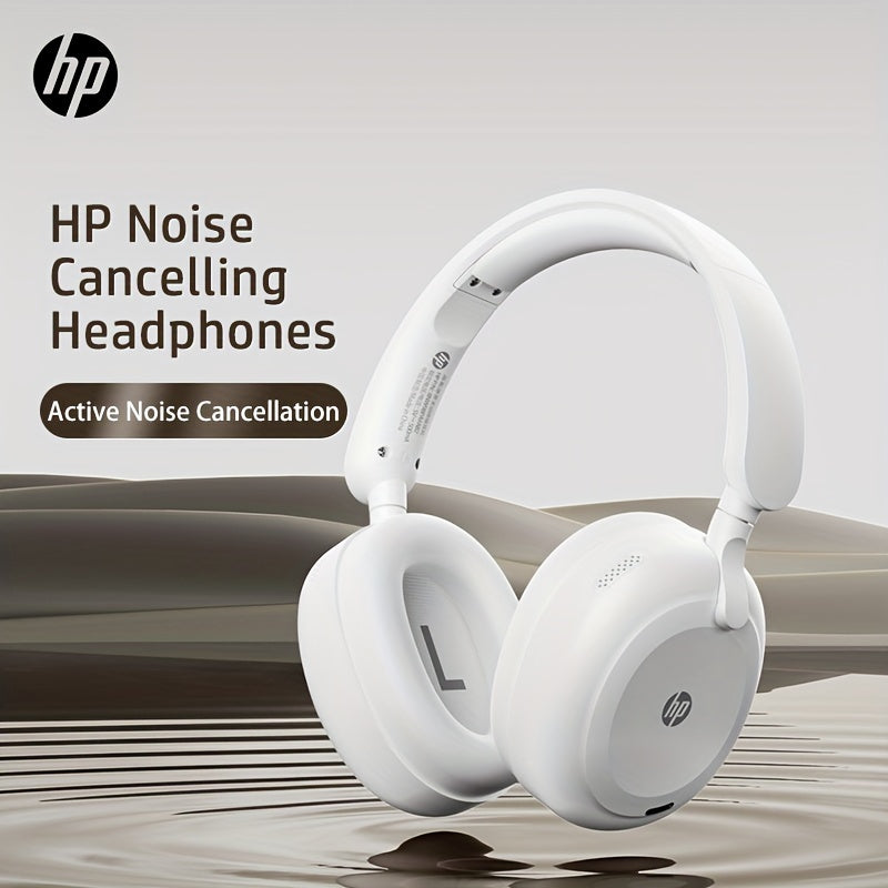 HP Wireless Over-Ear Headphones, Active Noise Cancelling, ENC Call Noise Reduction