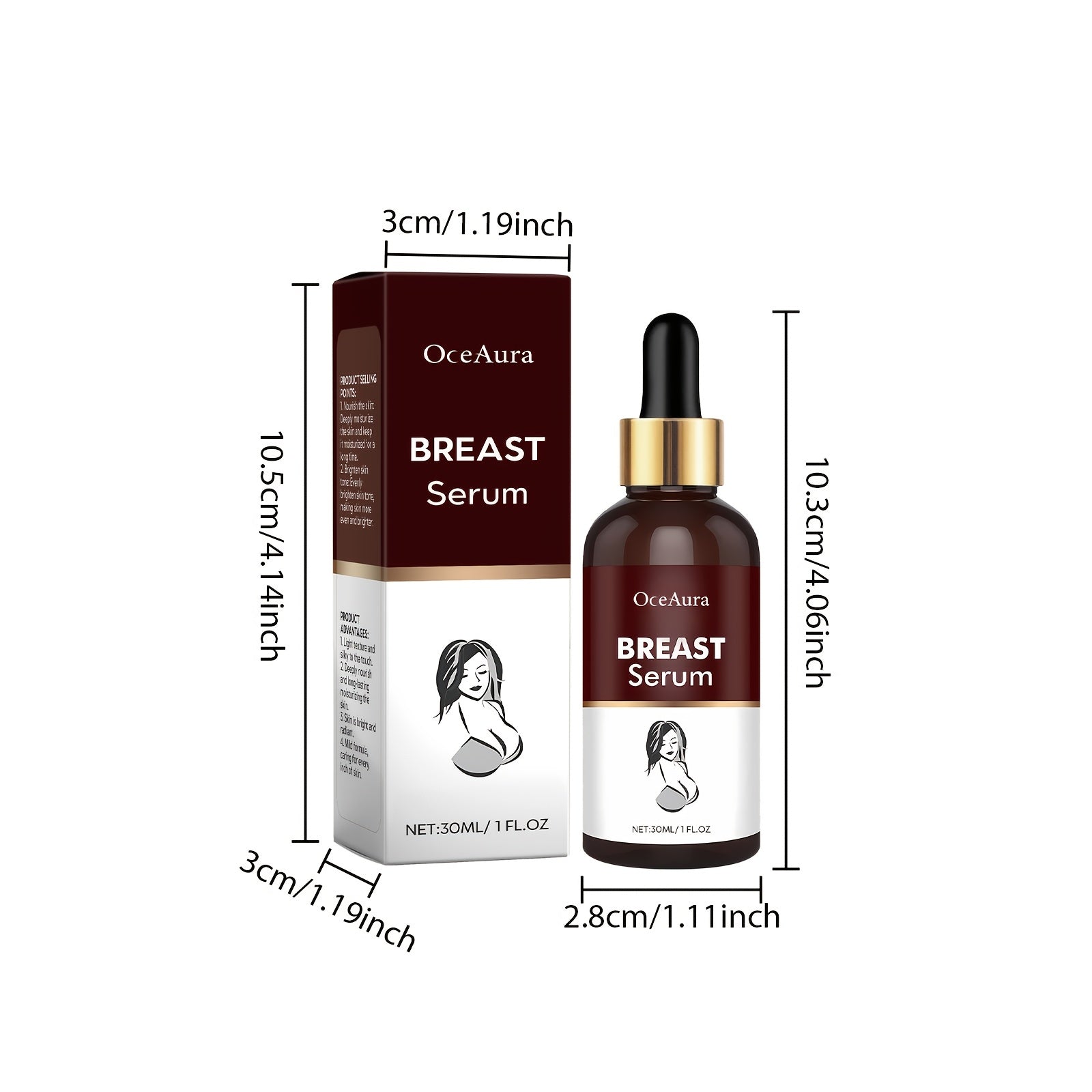 Breast Full Cream Moisturizes, Tightens, Improves Elasticity, Smooths Skin