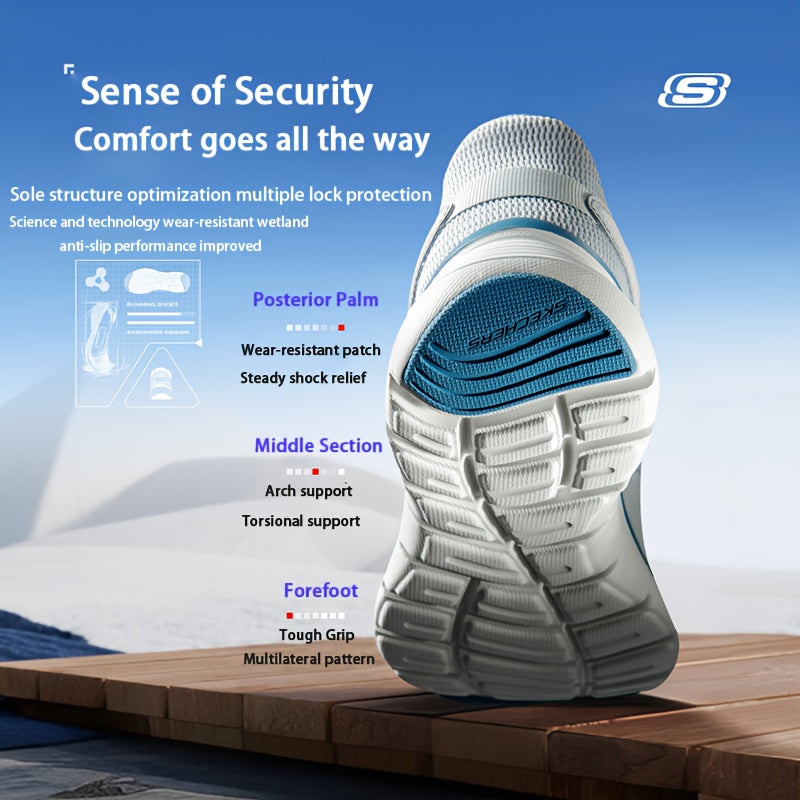 Skechers Genuine Women's Shoes Breathable Slip-On Walking Shoes Casual Sports Shoes 150218-GYMT