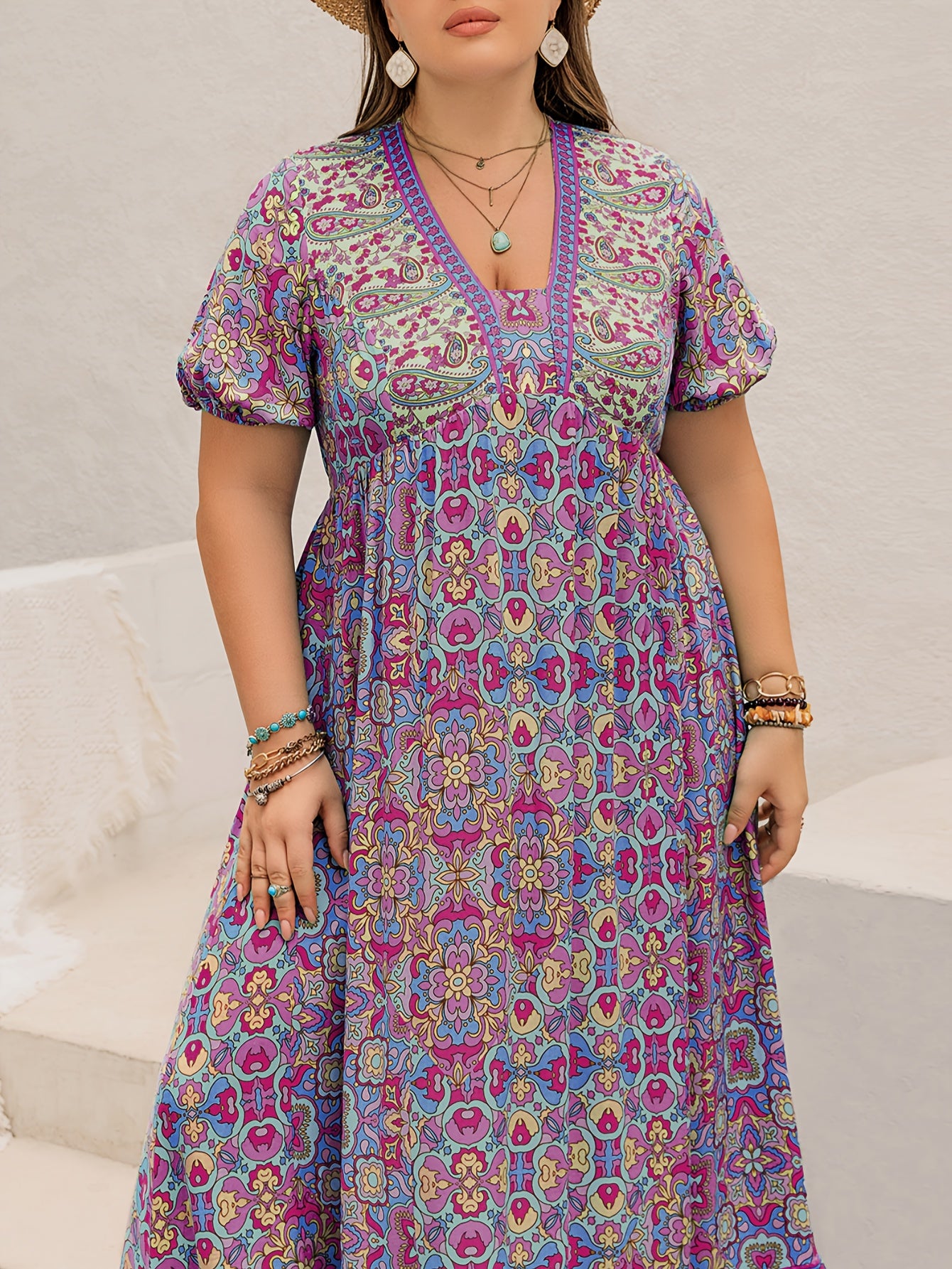 Plus Size European Dress for Women