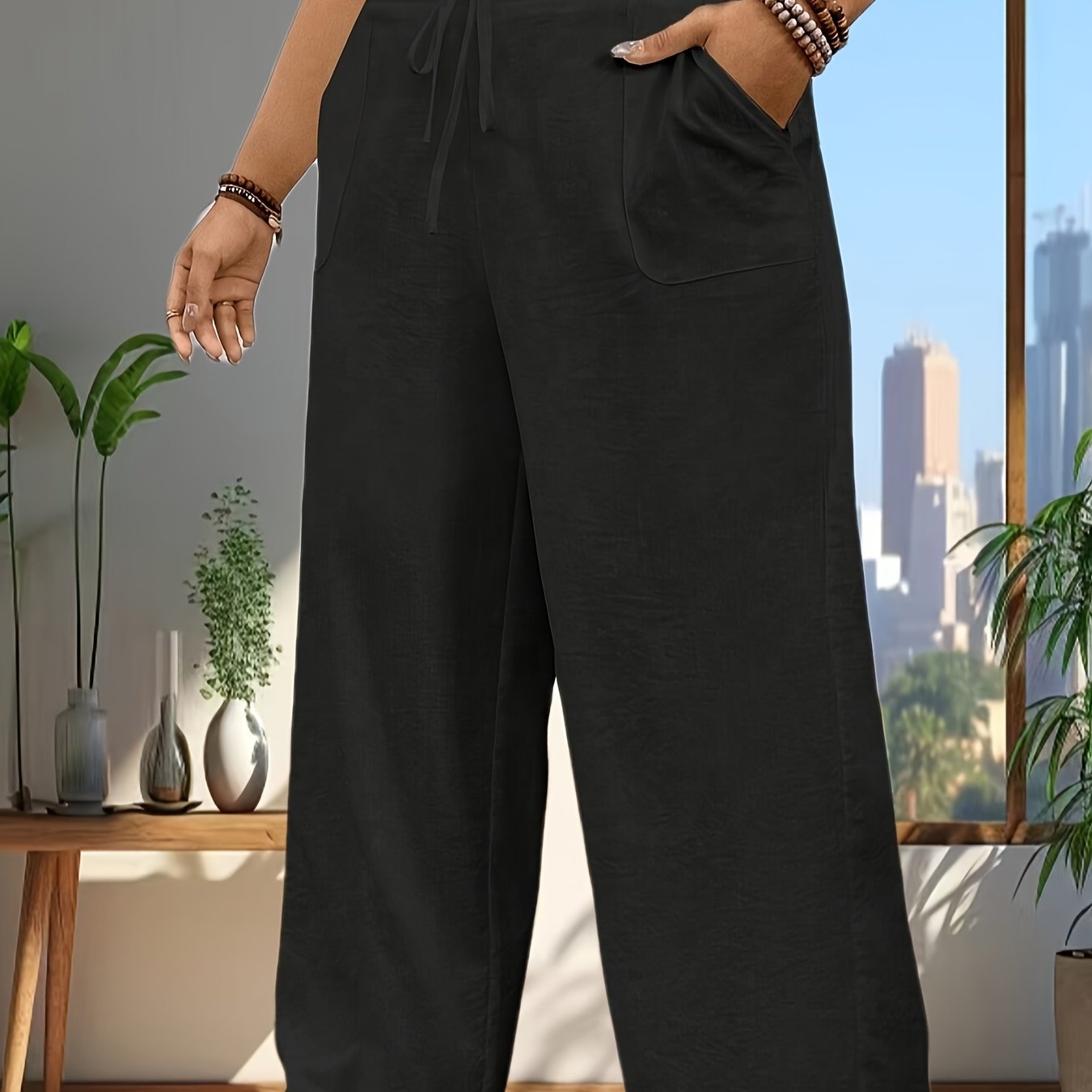 Women's Plus Size Casual Pants