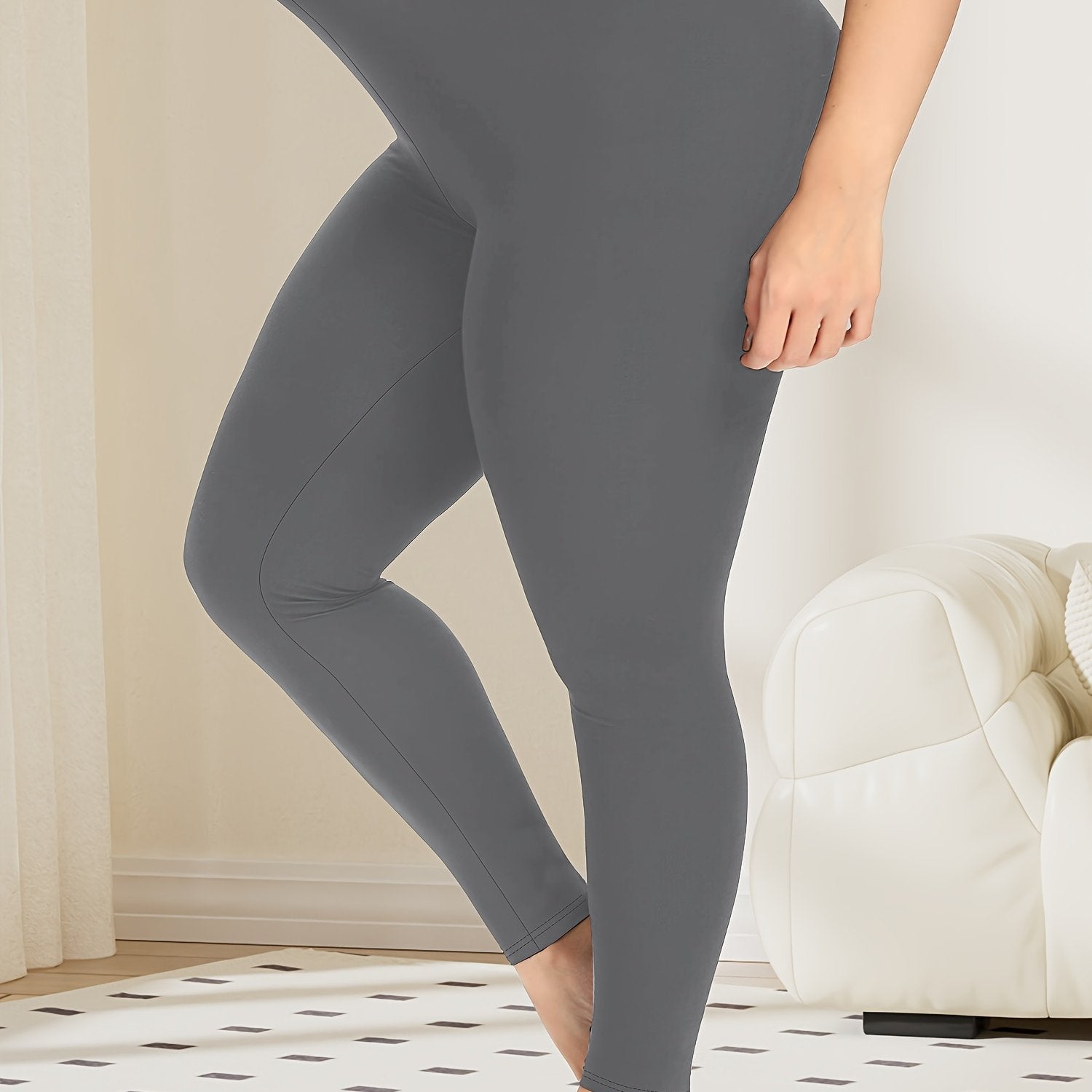 Plus Size Leggings for Women High Waist Stretchy Soft Comfortable