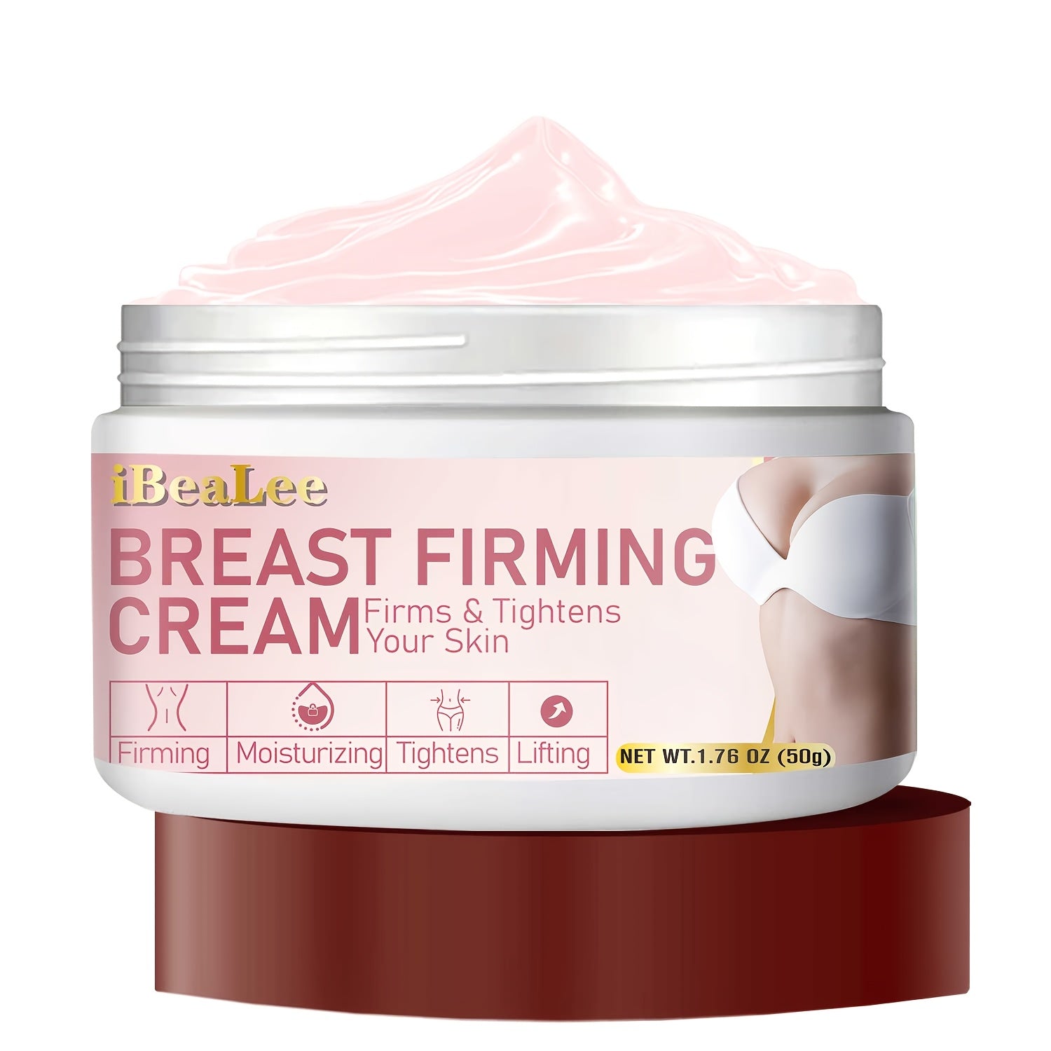 Lightweight Breast Firming Cream, Moisturizes the Chest, Increases Breast Tightness