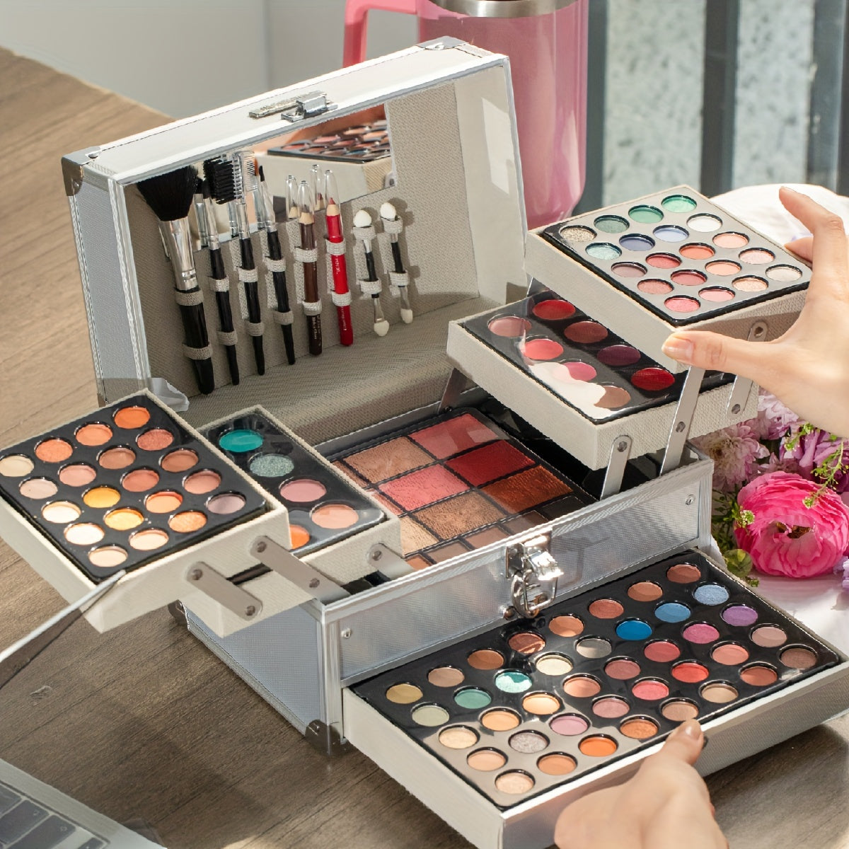 127pcs Portable Professional Makeup Set