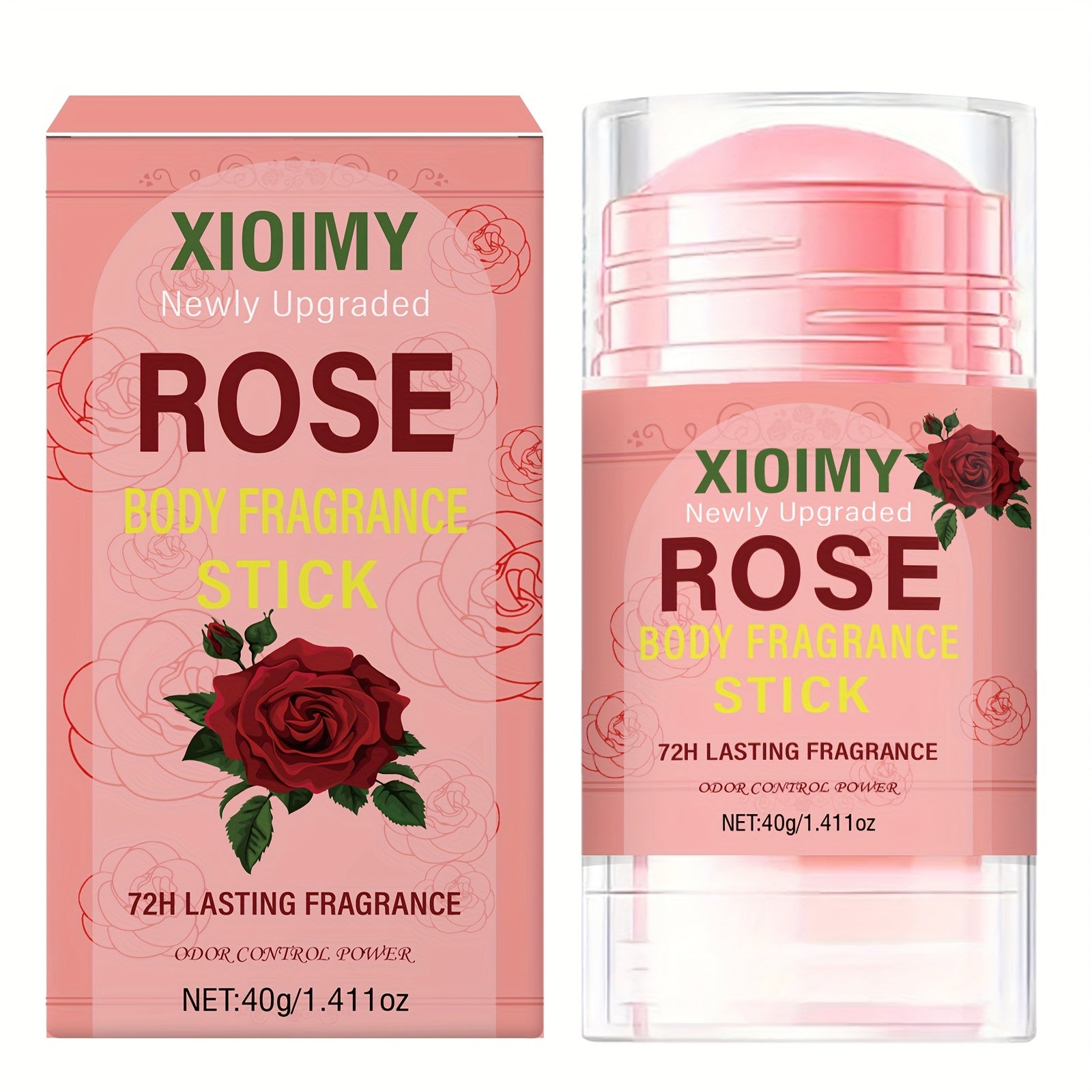 72-Hour Freshness Rose Body Fragrance Stick