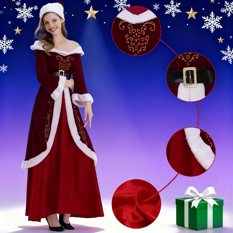 Women's Luxurious Dress Christmas Party New Year