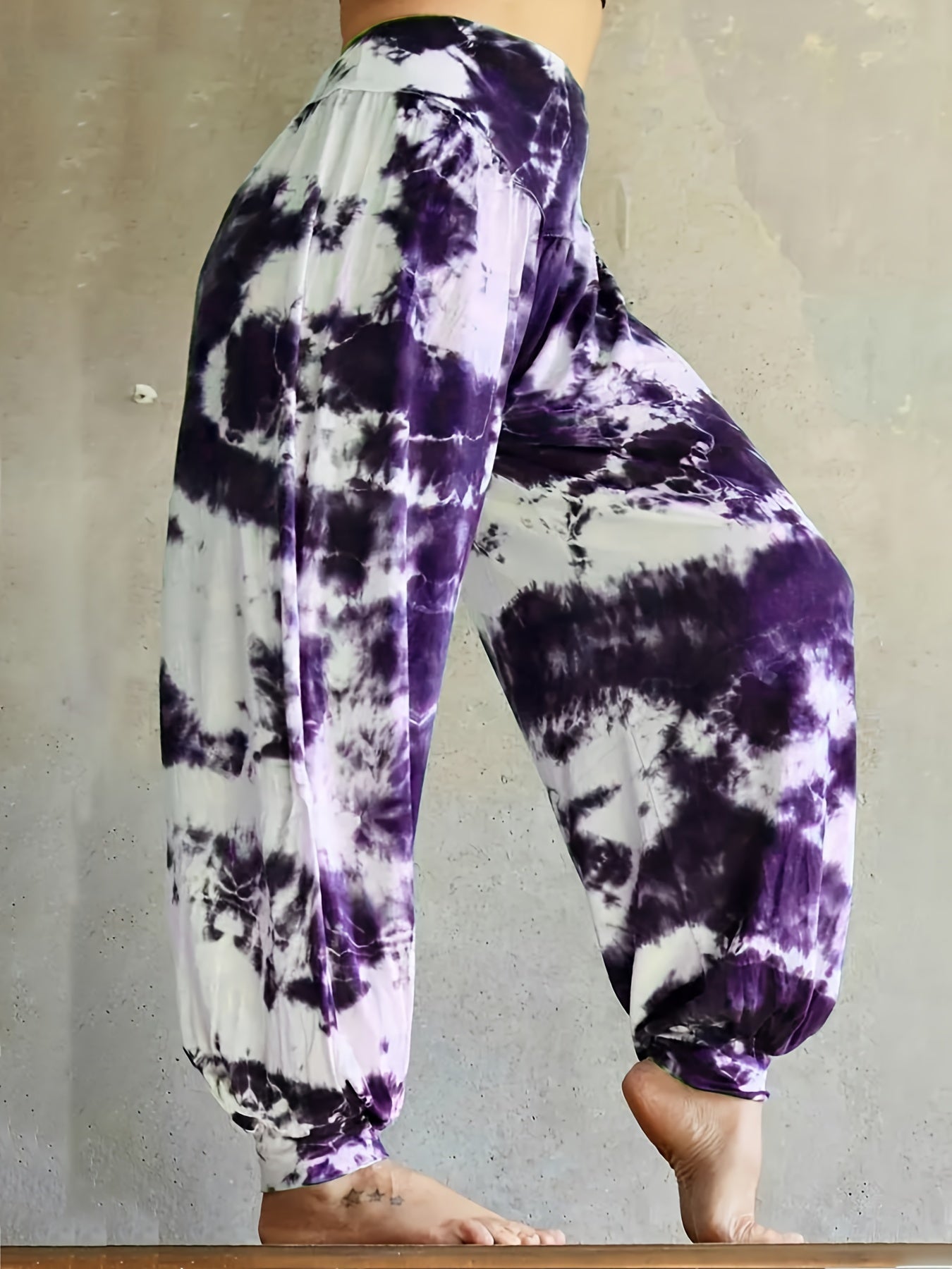 Plus Size Baggy Joggers Elastic Waist Pants
