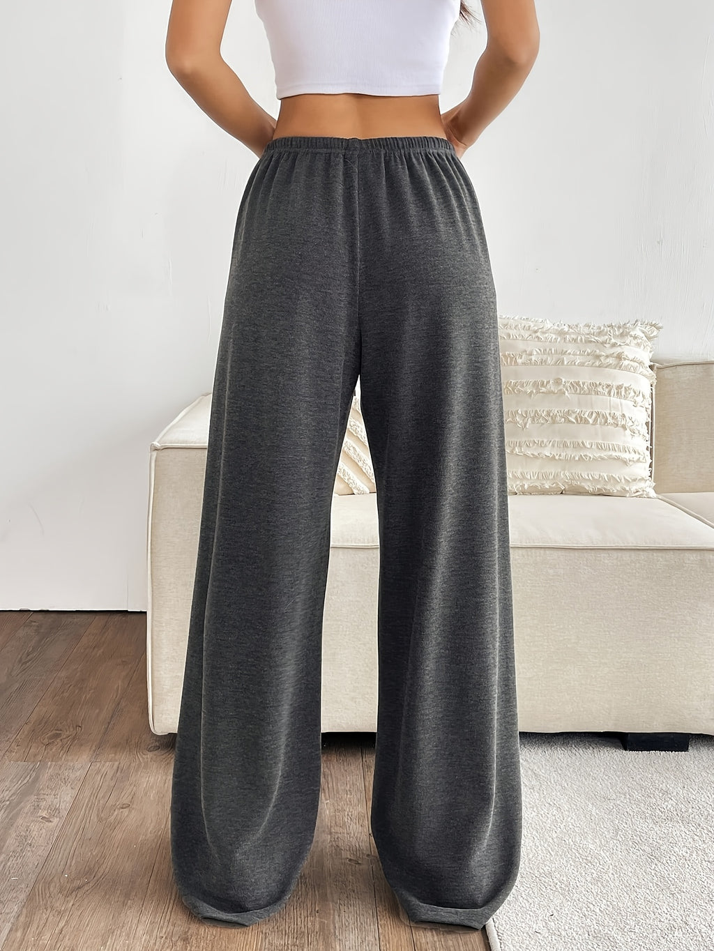 Comfortable Women's Casual Wide-Leg Joggers
