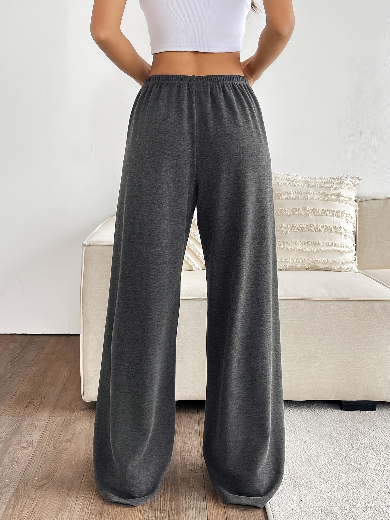 Comfortable Women's Casual Wide-Leg Joggers