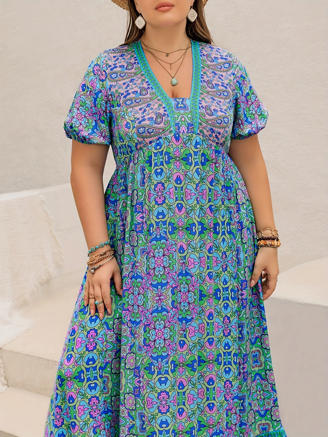 Plus Size European Dress for Women