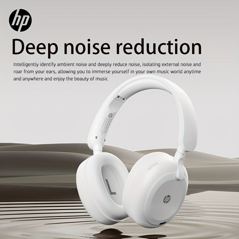 HP Wireless Over-Ear Headphones, Active Noise Cancelling, ENC Call Noise Reduction