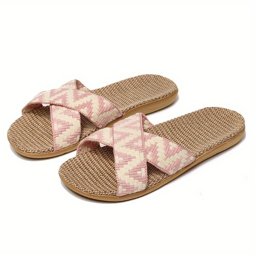 Summer Slides - Breathable Open Toe, Easy Slip On
