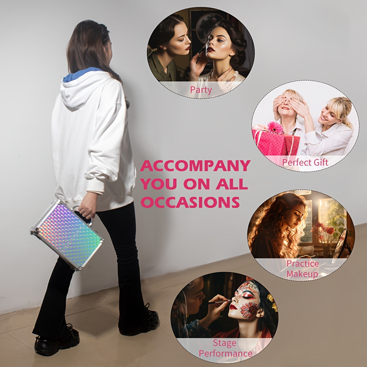 Portable All-in-One Makeup Set