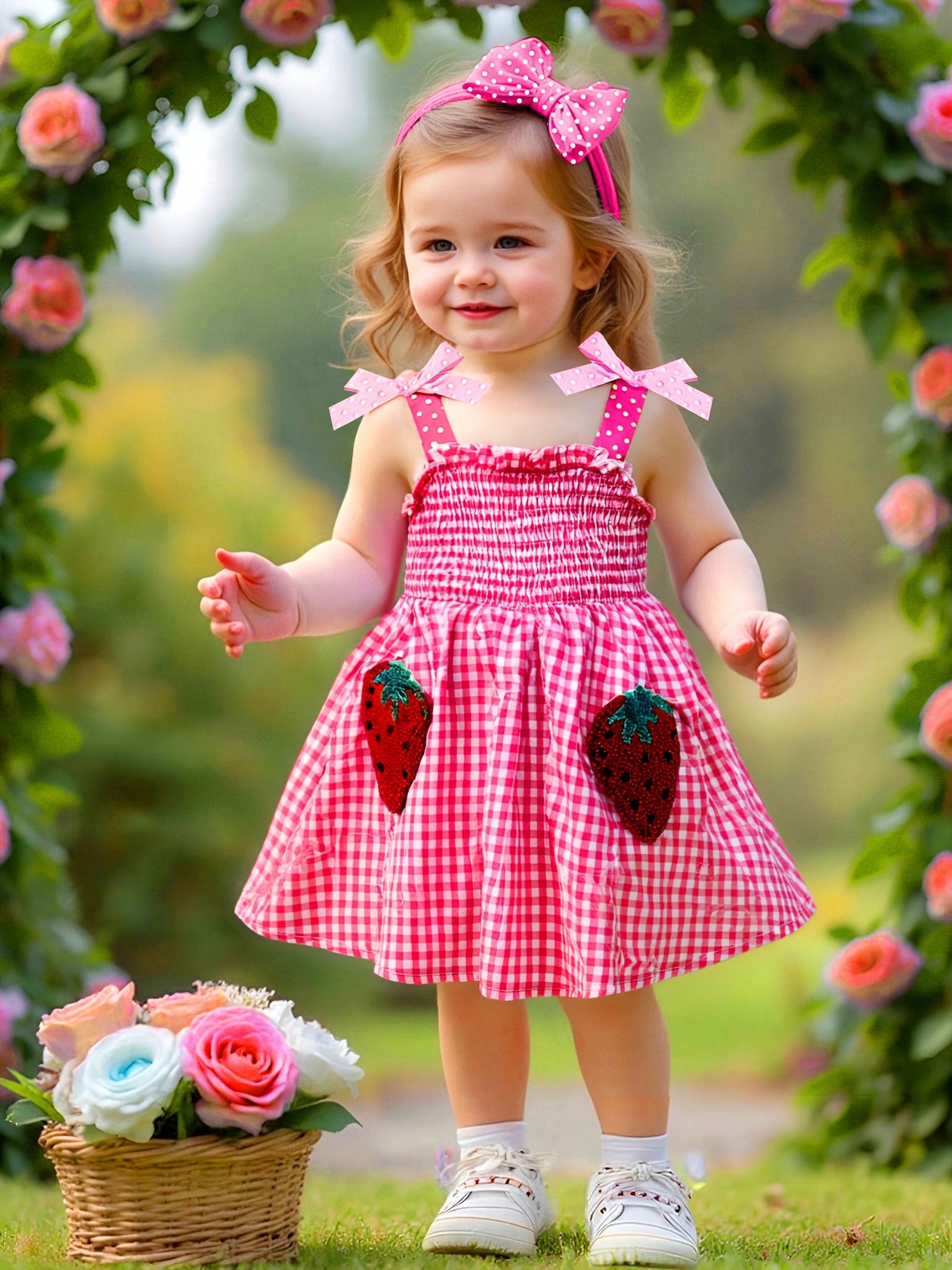Cute Plaid Summer Dress for Girls 0-3 Years