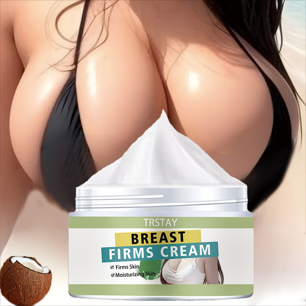 Breast massage cream: firms the Light Beige and is rich in various vitamins.