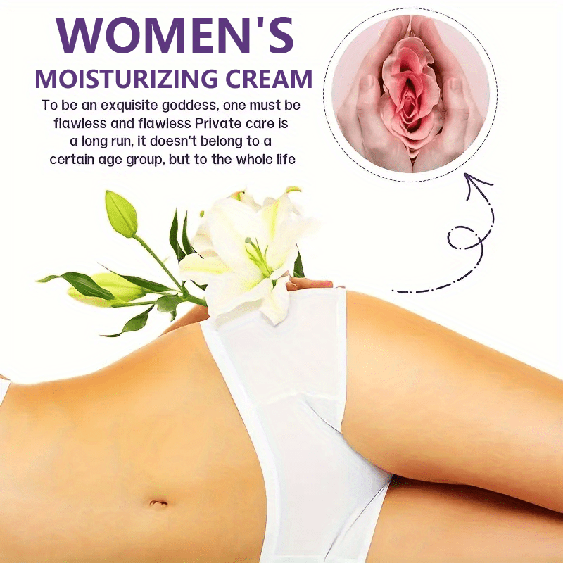 Pink Women's Secret Cream - Plant Extracts, Vitamin C and Rose Scent
